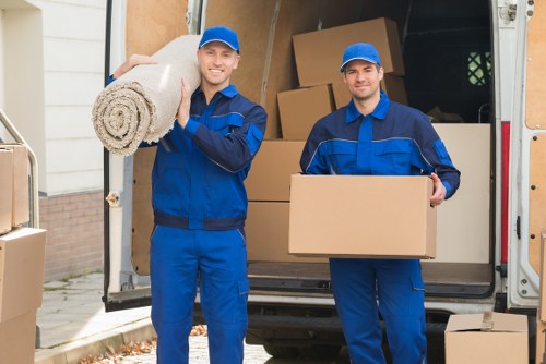 Man and van vehicle supporting a local move in Eastcote