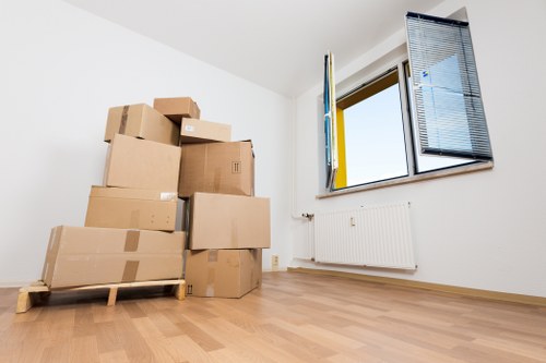 Local moving van ready for a residential removal in Eastcote