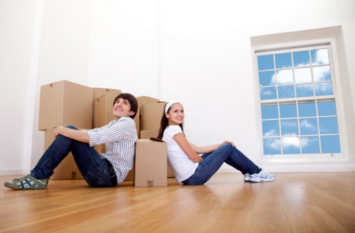 Waste compliance and governing law terms for UK moving service