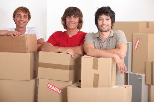 Removal van prepared for an Eastcote house or office relocation