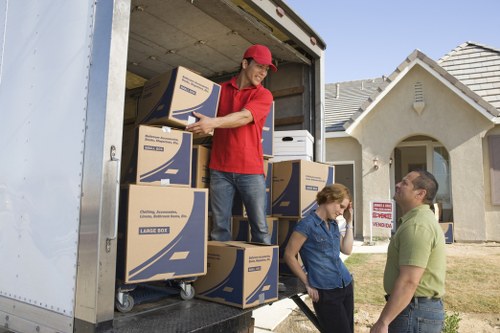 Careful handling of office equipment during a local relocation