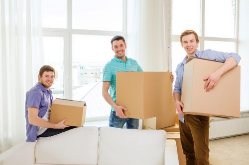 Preparing desks and IT equipment for office relocation