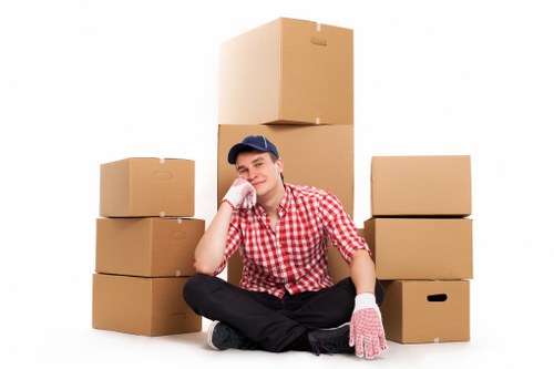 Local movers handling a retail or office relocation near Eastcote