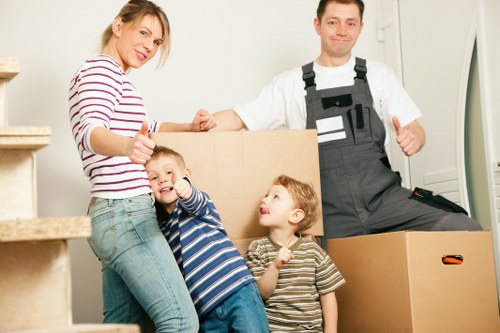 Preparing a local removals checklist in Eastcote